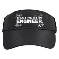 Trust Me I'm An Engineer Funny Job Title Adult Drive Performance Visor