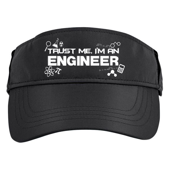 Trust Me I'm An Engineer Funny Job Title Adult Drive Performance Visor