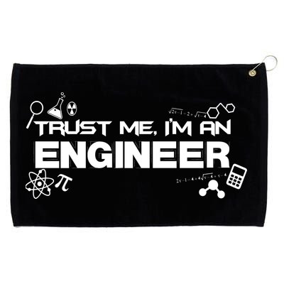 Trust Me I'm An Engineer Funny Job Title Grommeted Golf Towel