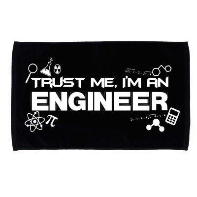 Trust Me I'm An Engineer Funny Job Title Microfiber Hand Towel