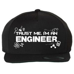 Trust Me I'm An Engineer Funny Job Title Wool Snapback Cap