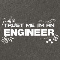 Trust Me I'm An Engineer Funny Job Title Cotton Canvas Backpack