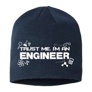 Trust Me I'm An Engineer Funny Job Title Sustainable Beanie