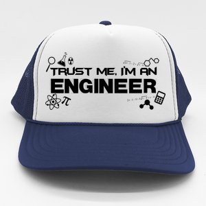 Trust Me I'm An Engineer Funny Job Title Trucker Hat