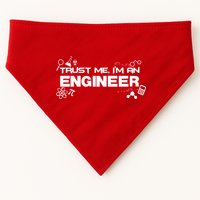 Trust Me I'm An Engineer Funny Job Title USA-Made Doggie Bandana