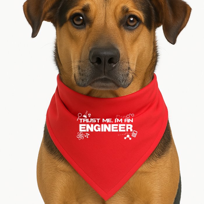 Trust Me I'm An Engineer Funny Job Title USA-Made Doggie Bandana