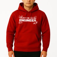 Trust Me I'm An Engineer Funny Job Title Hoodie
