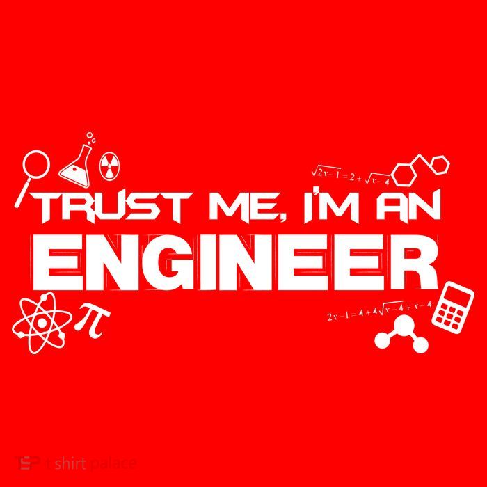 Trust Me I'm An Engineer Funny Job Title Full-Length Apron With Pockets