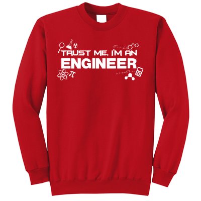 Trust Me I'm An Engineer Funny Job Title Sweatshirt