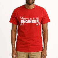 Trust Me I'm An Engineer Funny Job Title Tall T-Shirt