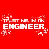 Trust Me I'm An Engineer Funny Job Title Tall T-Shirt