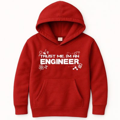 Trust Me I'm An Engineer Funny Job Title Kids Hoodie