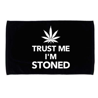 Trust Me I'm Stoned Marijuana Microfiber Hand Towel