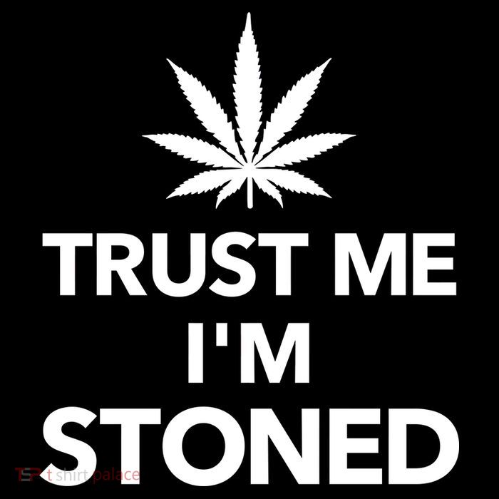 Trust Me I'm Stoned Marijuana Wool Snapback Cap