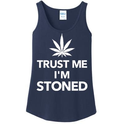 Trust Me I'm Stoned Marijuana Ladies Essential Tank