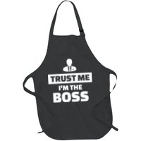 Trust Me I'm The Boss Apron