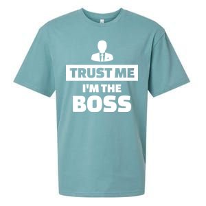 Trust Me I'm The Boss Sueded Cloud Jersey T-Shirt