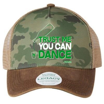 Trust Me You Can Dance Vodka St Patricks Day Legacy Tie Dye Trucker Hat