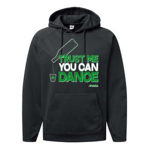 Trust Me You Can Dance Vodka St Patricks Day Performance Fleece Hoodie