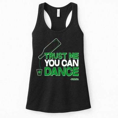 Trust Me You Can Dance Vodka St Patricks Day Womens Tank Top