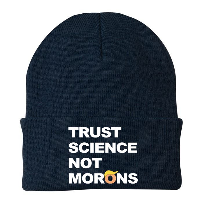 Trust Science Not Morons Knit Cap Winter Beanie