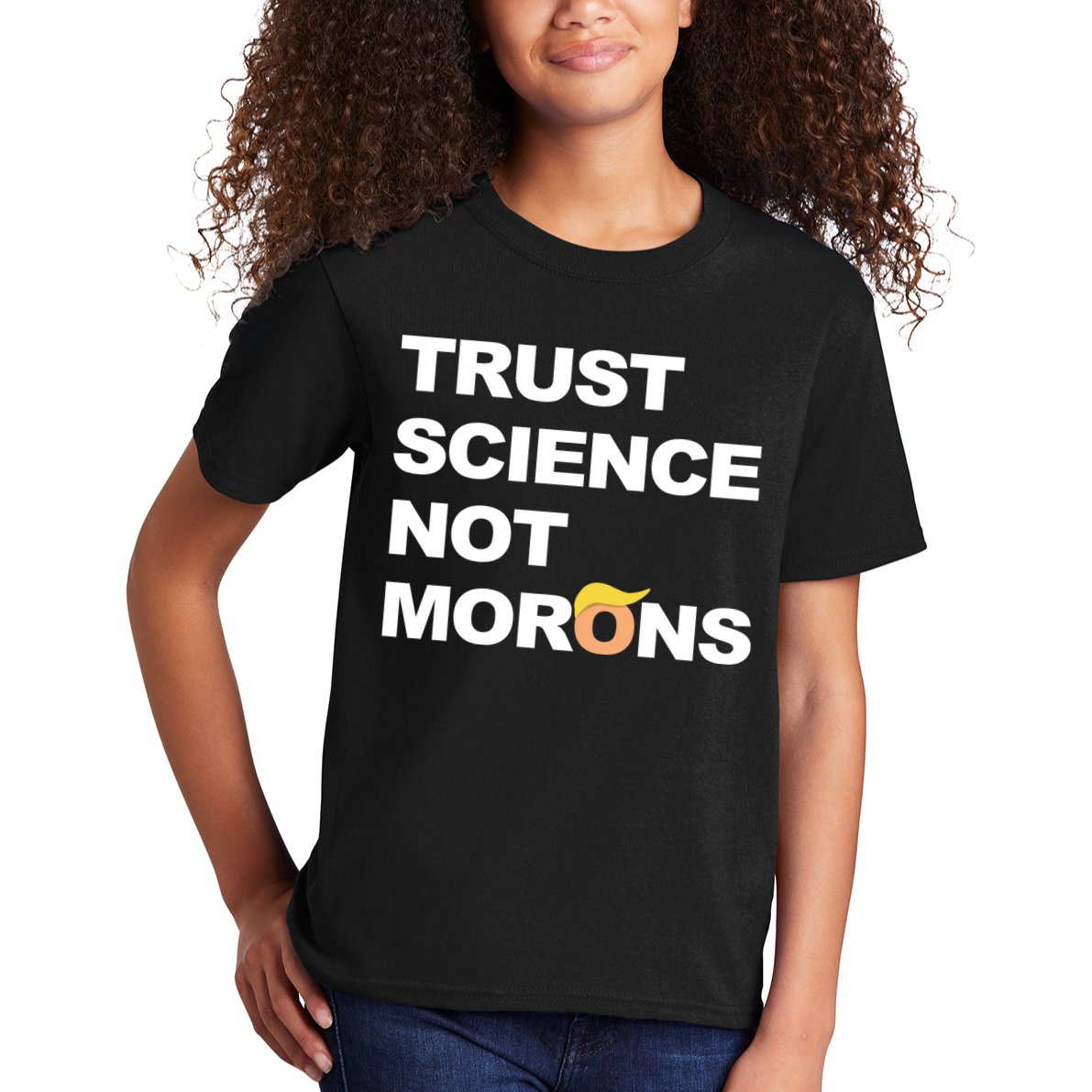Trust Science Not Morons Kids T-Shirt