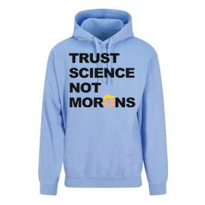 Trust Science Not Morons Unisex Surf Hoodie