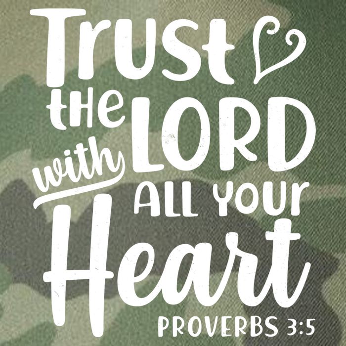 Trust The Lord With All Your Heart Proverbs 3:5 Legacy Tie Dye Trucker Hat