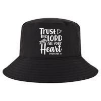 Trust The Lord With All Your Heart Proverbs 3:5 Cool Comfort Performance Bucket Hat