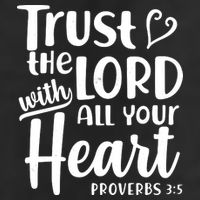 Trust The Lord With All Your Heart Proverbs 3:5 Cool Comfort Performance Bucket Hat