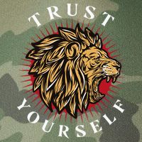 Trust Yourself Lion Legacy Tie Dye Trucker Hat