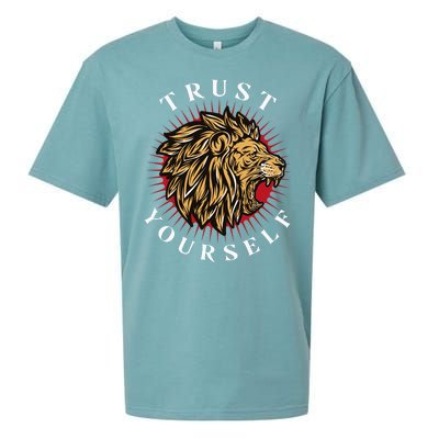 Trust Yourself Lion Sueded Cloud Jersey T-Shirt