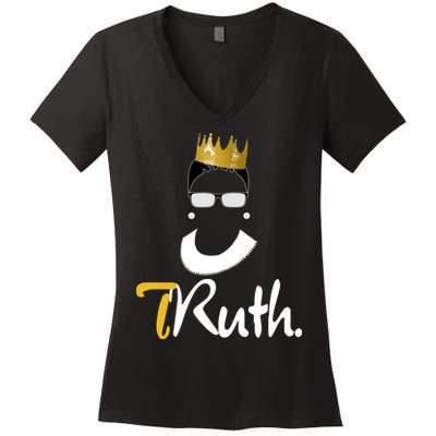 Truth RBG Ruth Ginsburg Women's V-Neck T-Shirt
