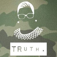 TRuth Ruth Bader Ginsberg Legacy Tie Dye Trucker Hat