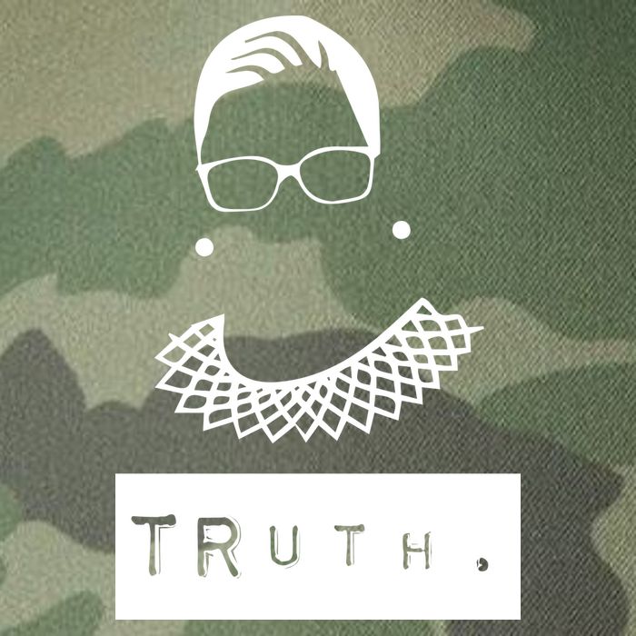 TRuth Ruth Bader Ginsberg Legacy Tie Dye Trucker Hat