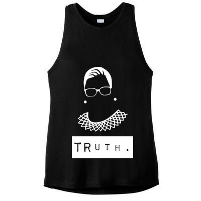 TRuth Ruth Bader Ginsberg Ladies PosiCharge Tri-Blend Wicking Tank