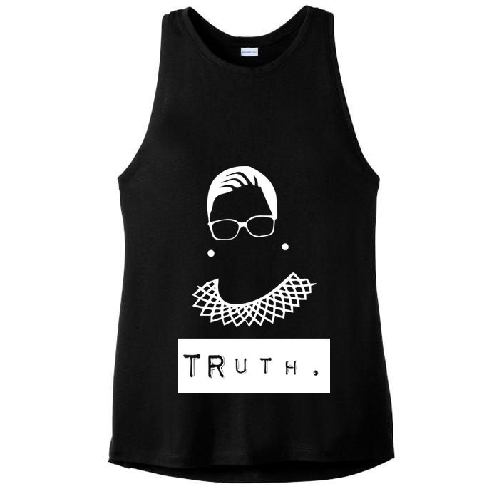 TRuth Ruth Bader Ginsberg Ladies PosiCharge Tri-Blend Wicking Tank