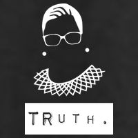 TRuth Ruth Bader Ginsberg Garment-Dyed Fleece Hoodie