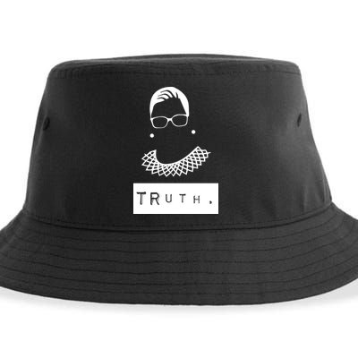 TRuth Ruth Bader Ginsberg Sustainable Bucket Hat