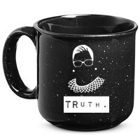 TRuth Ruth Bader Ginsberg 15oz Campfire Ceramic Mug