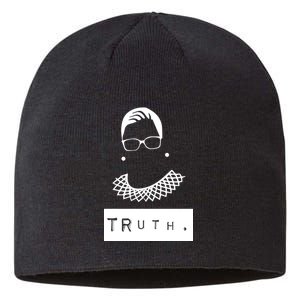 TRuth Ruth Bader Ginsberg Sustainable Beanie