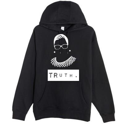 TRuth Ruth Bader Ginsberg Premium Pullover Hoodie