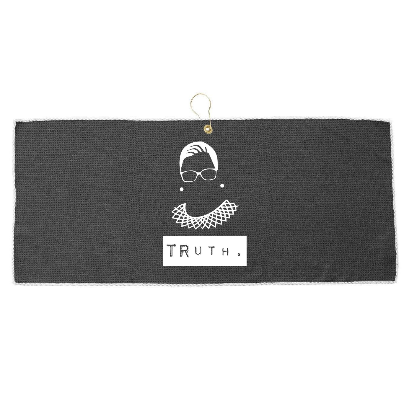 TRuth Ruth Bader Ginsberg Large Microfiber Waffle Golf Towel