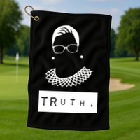 TRuth Ruth Bader Ginsberg Golf Towel