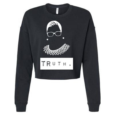 TRuth Ruth Bader Ginsberg Cropped Pullover Crew