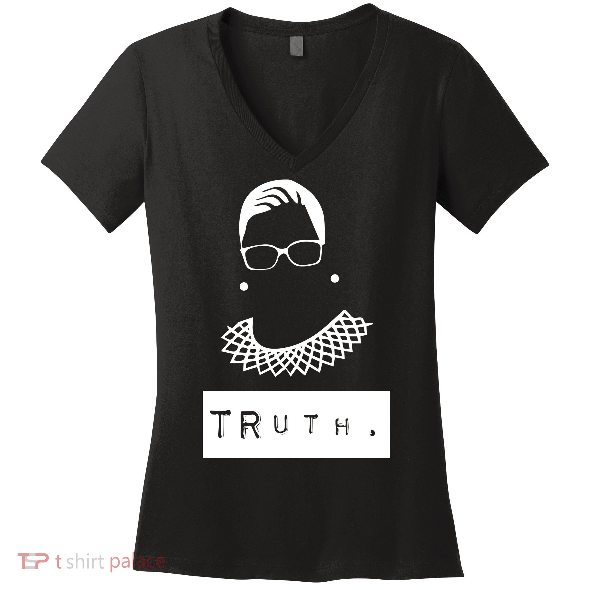 TRuth Ruth Bader Ginsberg Women's V-Neck T-Shirt