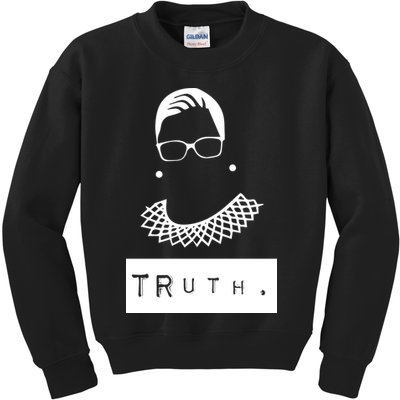 TRuth Ruth Bader Ginsberg Kids Sweatshirt
