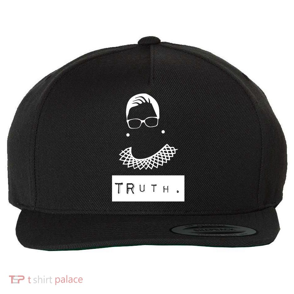 TRuth Ruth Bader Ginsberg Wool Snapback Cap
