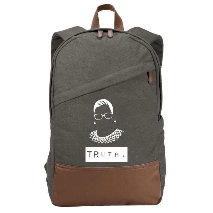 TRuth Ruth Bader Ginsberg Cotton Canvas Backpack