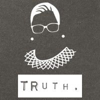 TRuth Ruth Bader Ginsberg Cotton Canvas Backpack